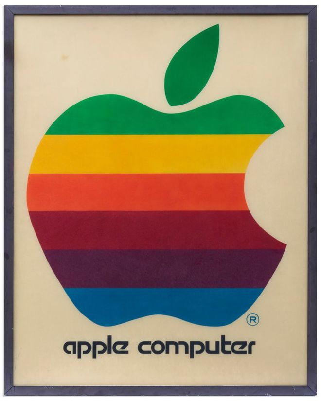 BOB体育登陆1978年苹果告白牌将被拍卖：彩虹苹果Logo20000美圆起拍(图1)